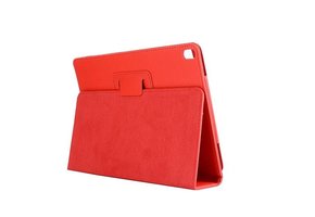 Lunso - iPad Pro 10.5 inch / Air (2019) 10.5 inch - Stand flip sleepcover hoes - Rood
