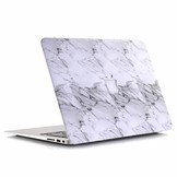 Lunso Marble Etta cover hoes voor de MacBook Air 13 inch (2018-2019)
