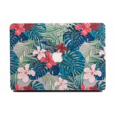Lunso Tropical Red cover hoes voor de MacBook Air 13 inch (2018-2019)