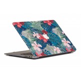 Lunso Tropical Red cover hoes voor de MacBook Air 13 inch (2018-2019)