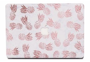 Lunso MacBook Air 13 inch (2018-2019) cover hoes - case - Fruity Marble