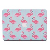 Lunso Flamingo Blue cover hoes voor de MacBook Air 13 inch (2018-2019)