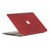 Glitter rood cover hoes voor de MacBook Air 13 inch (2018-2019)