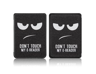 Lunso - sleepcover hoes - Kindle Paperwhite 4 - Don't Touch