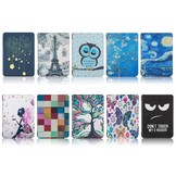Eiffeltoren amandelboom sleepcover flip hoes voor de Kindle Paperwhite 4