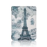 Eiffeltoren amandelboom sleepcover flip hoes voor de Kindle Paperwhite 4