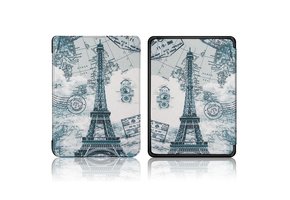 Lunso - sleepcover hoes - Kindle Paperwhite 4 - Eiffeltoren