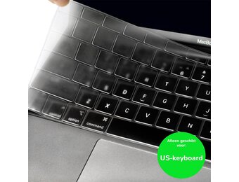 (US) Keyboard bescherming - MacBook Air (2018-2019) - Transparant