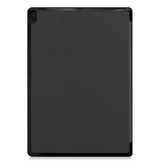 3-Vouw sleepcover hoes zwart voor de Lenovo Tab E10