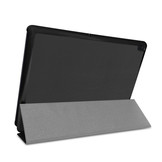 3-Vouw sleepcover hoes zwart voor de Lenovo Tab E10