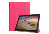 3-Vouw sleepcover hoes - Lenovo Tab E10 - Roze