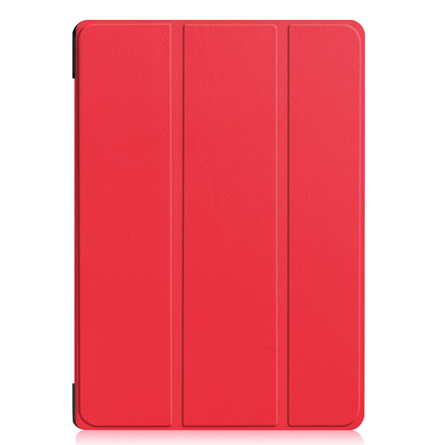 3-Vouw sleepcover hoes rood voor de Lenovo Tab E10