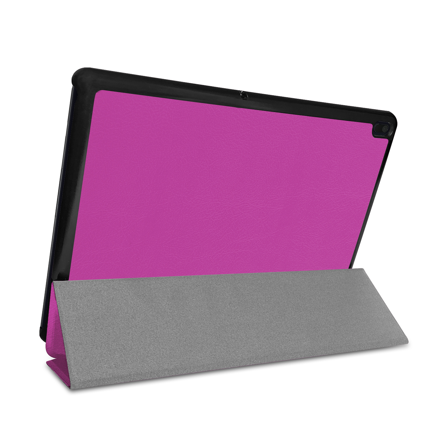 3-Vouw sleepcover hoes paars voor de Lenovo Tab E10