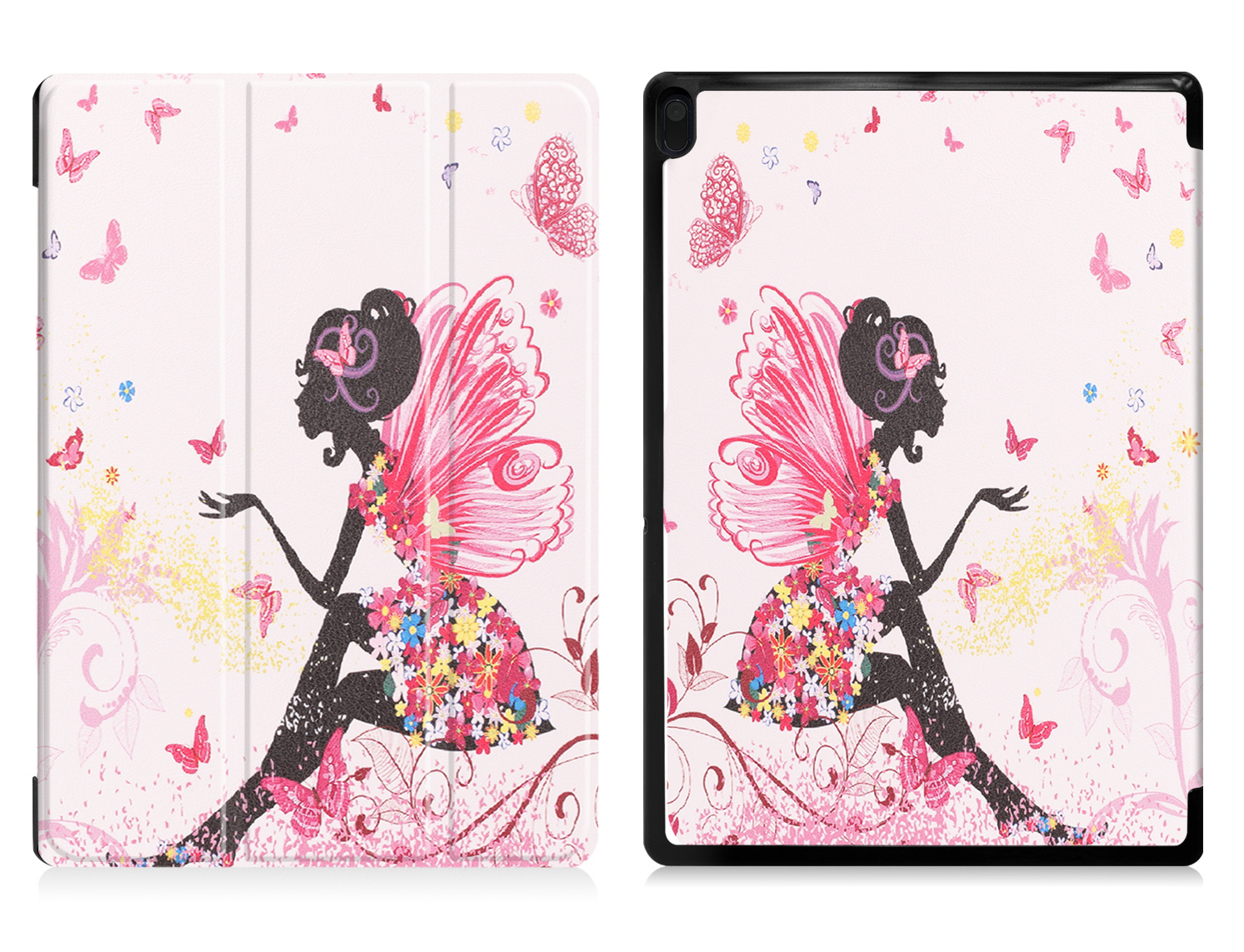 3-Vouw sleepcover hoes Fee voor de Lenovo Tab E10