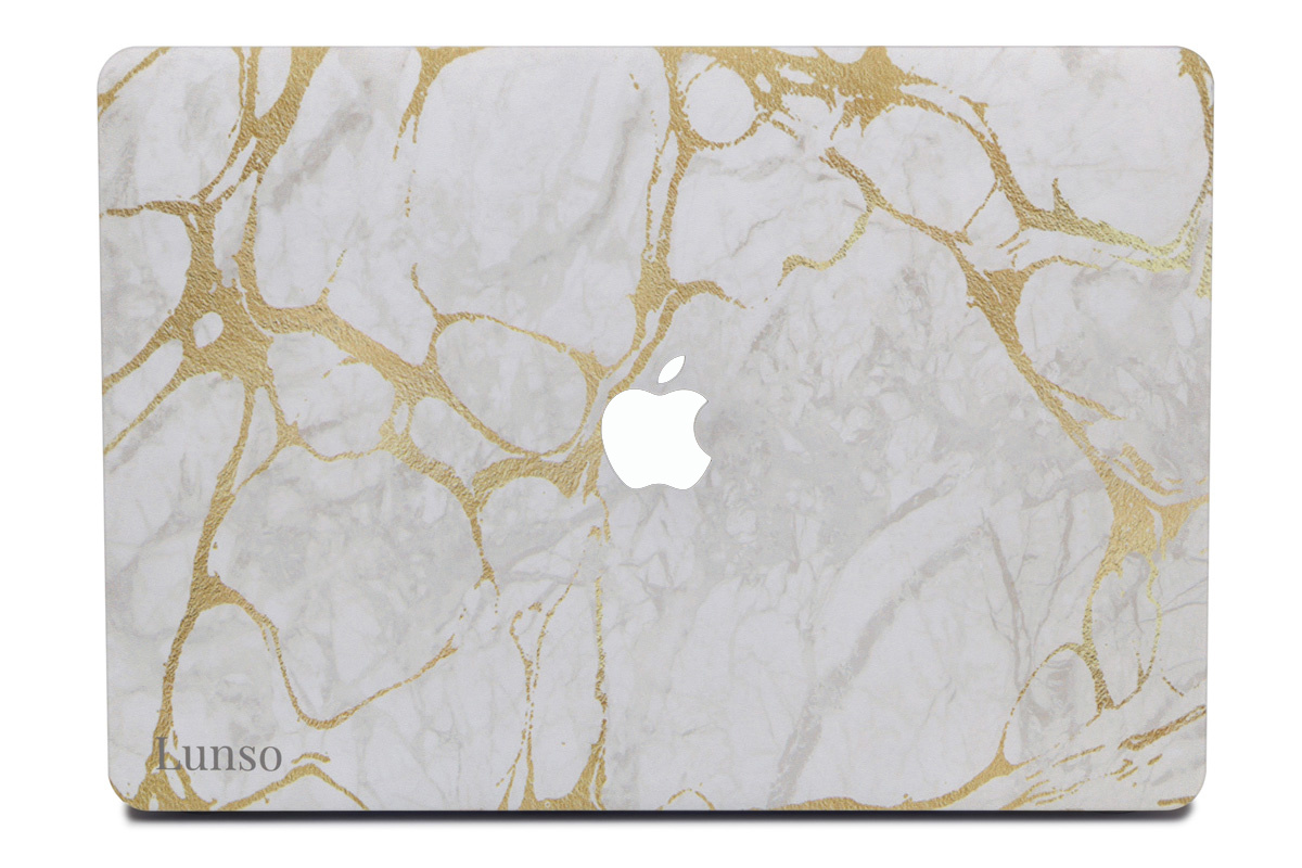 Lunso Marble Stella cover hoes voor de MacBook Air 13 inch (2010-2017)