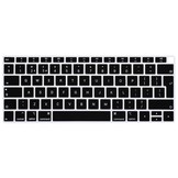 (EU) Keyboard bescherming zwart voor de MacBook Air (2018-2019)