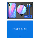 3 in 1 cadeaupakket/giftset zwart voor de iPhone XS Max