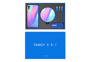 Nillkin - 3 in 1 cadeaupakket/giftset - iPhone XS Max - Blauw