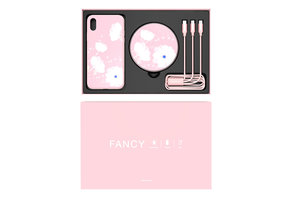 Nillkin - 3 in 1 cadeaupakket/giftset - iPhone X/XS - Roze