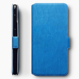 Slim wallet lichtblauw hoes voor de Samsung Galaxy A30