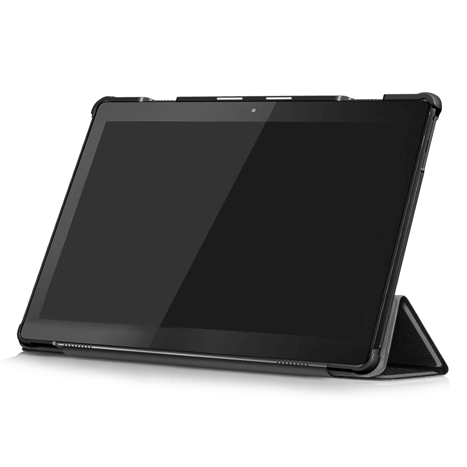 3-Vouw sleepcover hoes zwart voor de Lenovo Tab M10