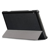 Lenovo Tab M10 Gen 1 Tri-Fold Bookcase hoes - Zwart