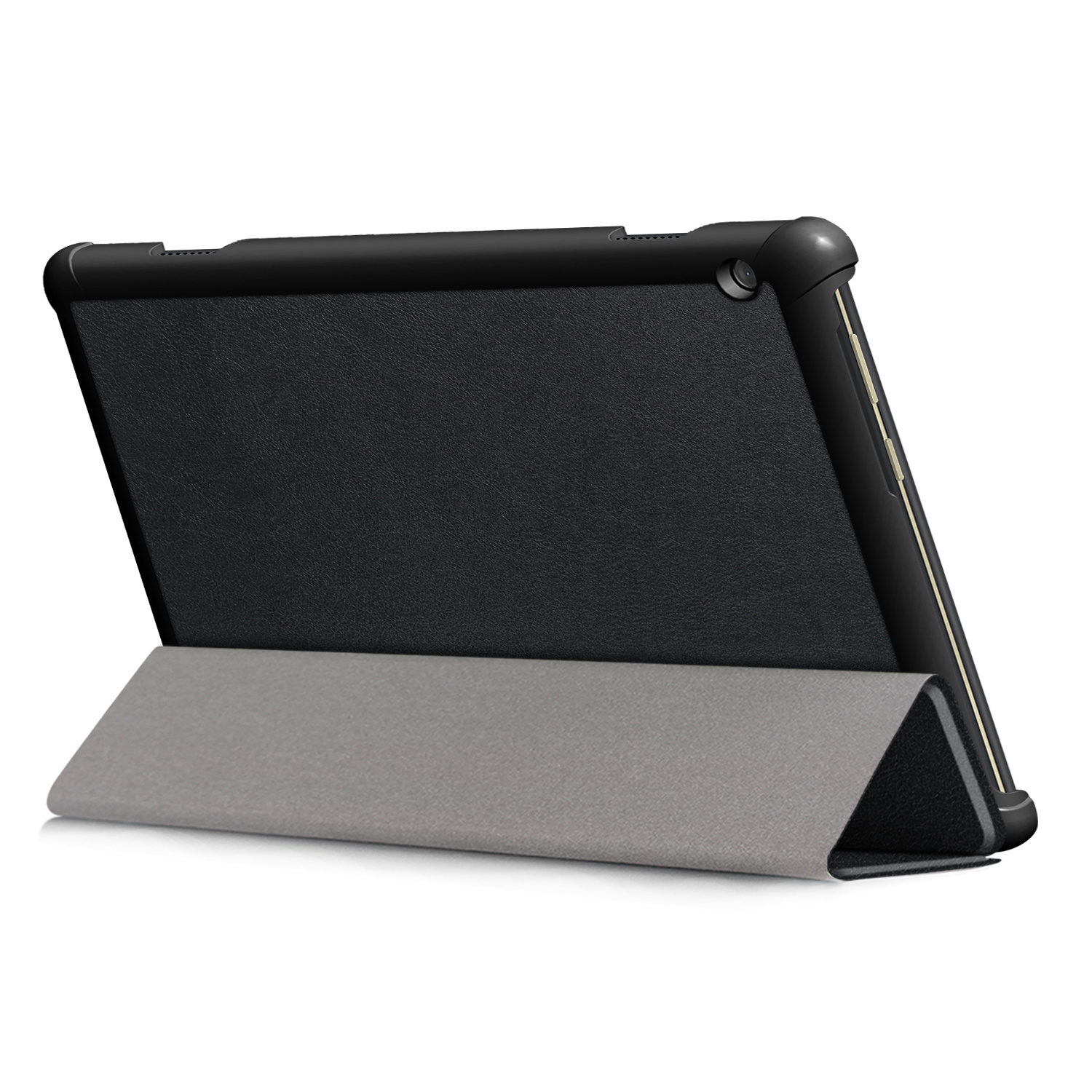 3-Vouw sleepcover hoes zwart voor de Lenovo Tab M10