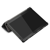 Lenovo Tab M10 Gen 1 Tri-Fold Bookcase hoes - Zwart