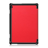 Lenovo Tab M10 Gen 1 Tri-Fold Bookcase hoes - Rood