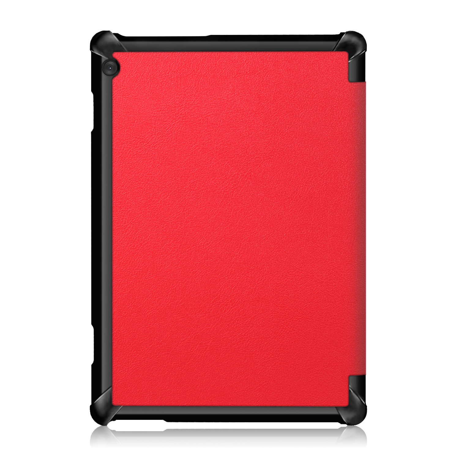 3-Vouw sleepcover hoes rood voor de Lenovo Tab M10