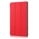 Lenovo Tab M10 Gen 1 Tri-Fold Bookcase hoes - Rood