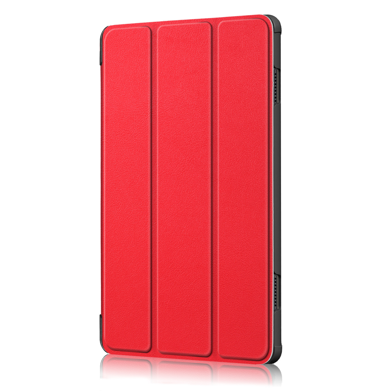 3-Vouw sleepcover hoes rood voor de Lenovo Tab M10