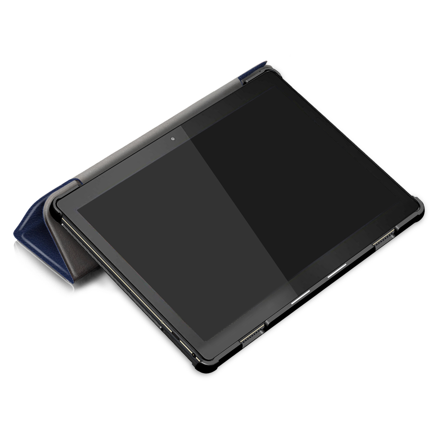 3-Vouw sleepcover hoes blauw voor de Lenovo Tab M10