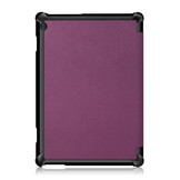 Lenovo Tab M10 Gen 1 Tri-Fold Bookcase hoes - Paars