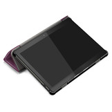 Lenovo Tab M10 Gen 1 Tri-Fold Bookcase hoes - Paars
