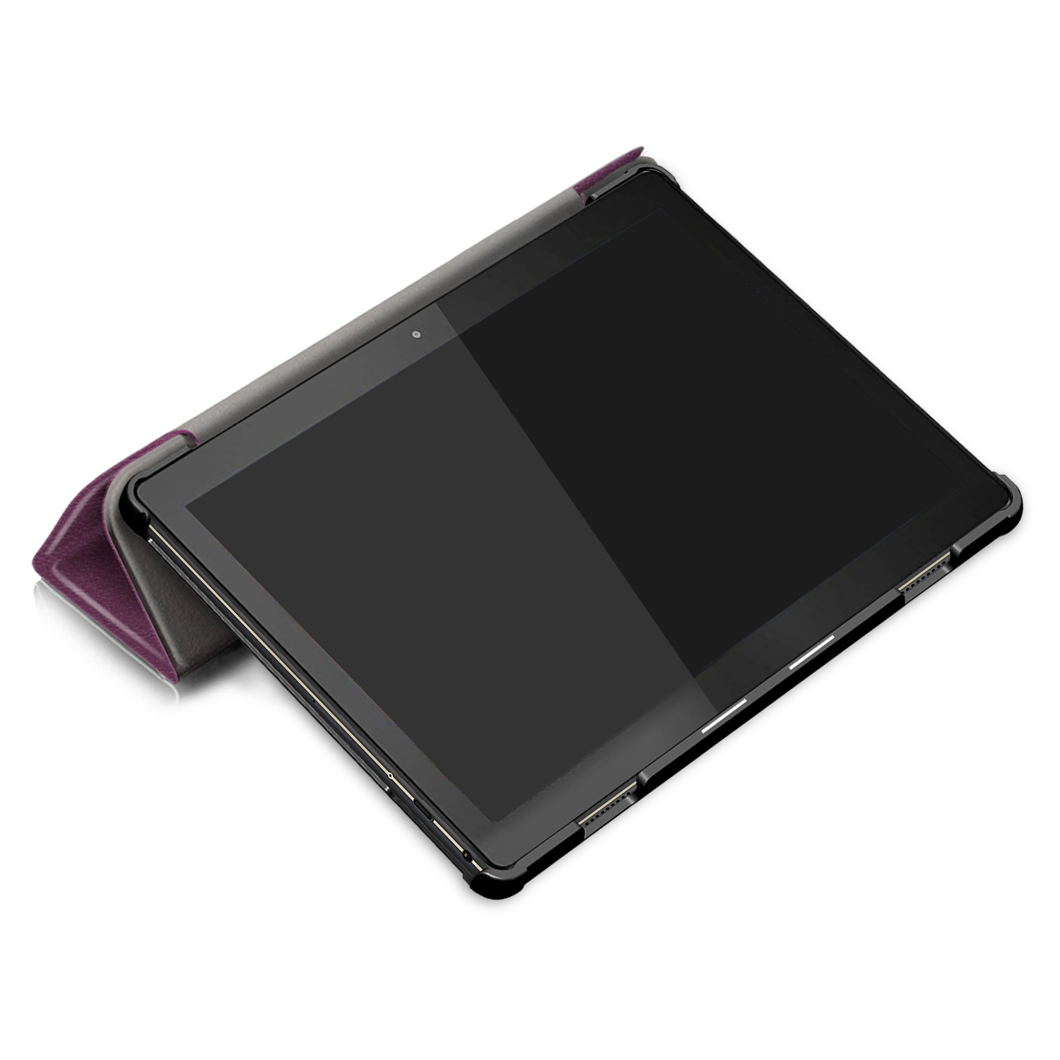 3-Vouw sleepcover hoes paars voor de Lenovo Tab M10