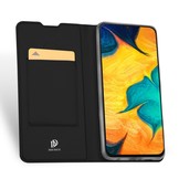Dux Ducis pro serie slim wallet Zwart hoes voor de Samsung Galaxy A30