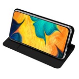 Dux Ducis pro serie slim wallet Zwart hoes voor de Samsung Galaxy A30