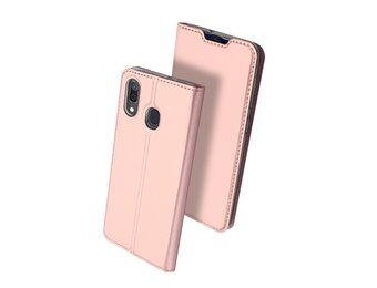 Dux Ducis - pro serie slim wallet hoes - Samsung Galaxy A30 - Rose Goud