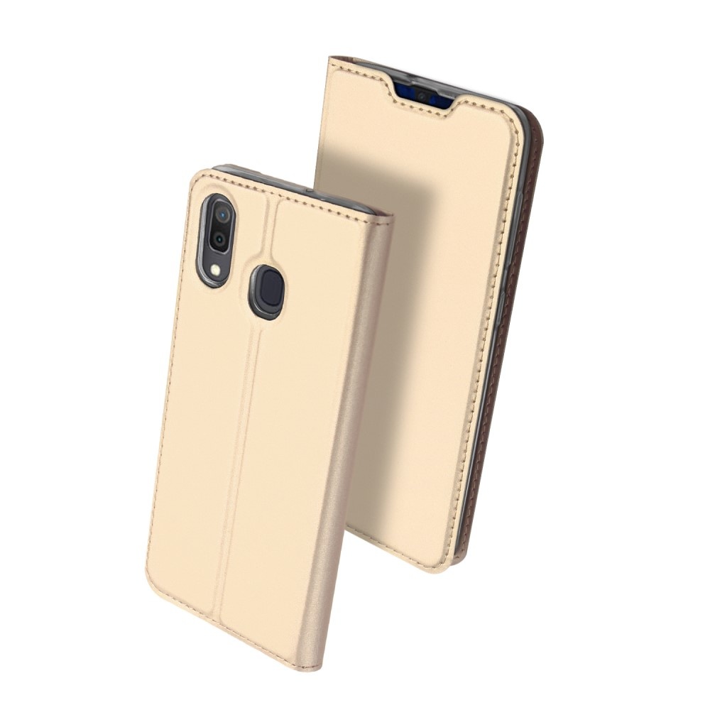 Dux Ducis pro serie slim wallet Goud hoes voor de Samsung Galaxy A30