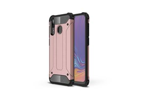 Lunso - Armor Guard hoes - Samsung Galaxy A30 / A20 - Rose goud