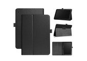 Lunso - Lenovo Tab M10 Gen 1 - Stand flip Bookcase hoes - Zwart