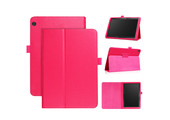 Lunso - Lenovo Tab M10 Gen 1 - Stand flip Bookcase hoes - Roze