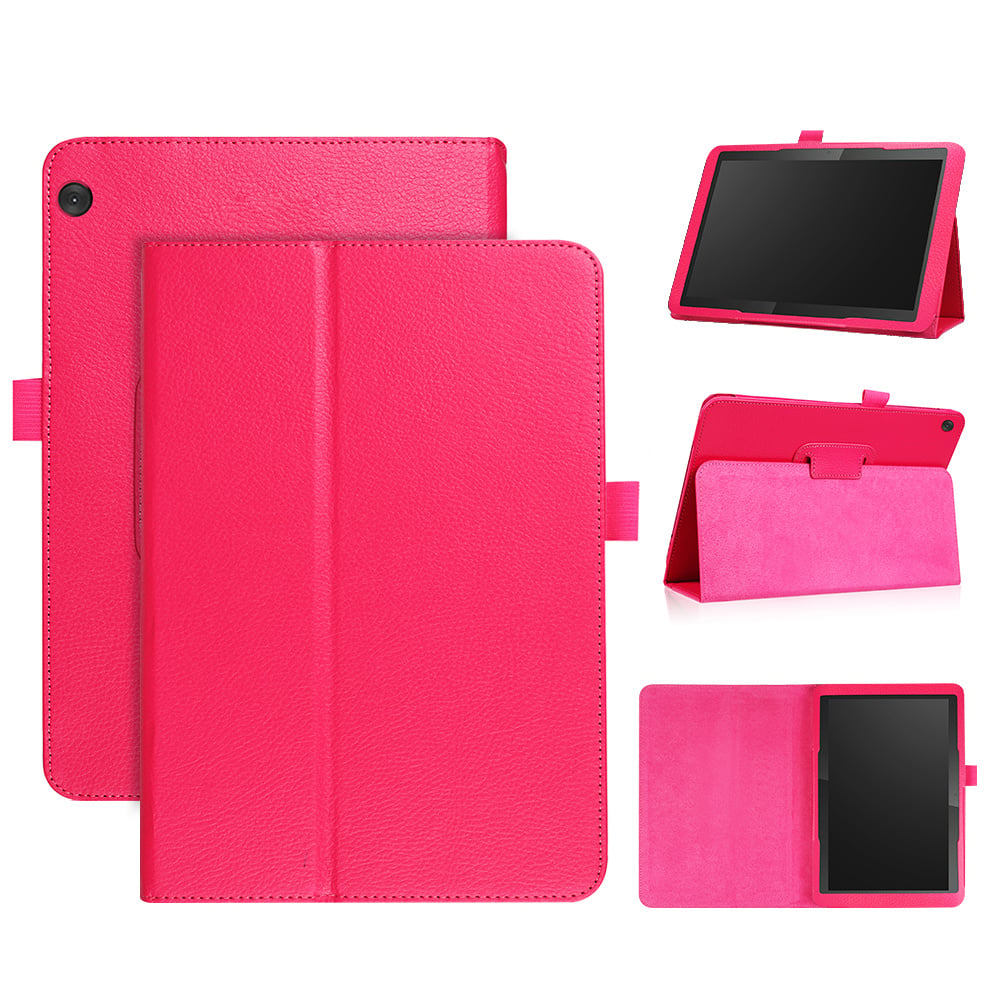 Stand flip sleepcover hoes - Lenovo Tab M10 (x605F) - Roze