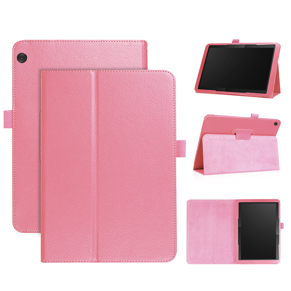 Lenovo Tab M10 Gen 1 Stand flip Bookcase hoes - Lichtroze