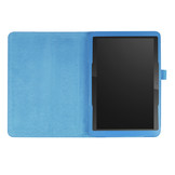 Lenovo Tab M10 Gen 1 Stand flip Bookcase hoes - Lichtblauw