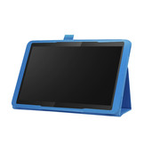 Lenovo Tab M10 Gen 1 Stand flip Bookcase hoes - Lichtblauw