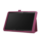 Lenovo Tab M10 Gen 1 Stand flip Bookcase hoes - Paars