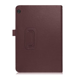 Lenovo Tab M10 Gen 1 Stand flip Bookcase hoes - Bruin