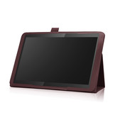 Lenovo Tab M10 Gen 1 Stand flip Bookcase hoes - Bruin